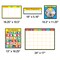 Carson Dellosa Circle Time Learning Center 214 pc Set, Calendar, Monthly Headers, Cover Ups, Weather, Colors, Shapes, Alphabet, Numbers Educational Posters, Bulletin Board, Homeschool, Classroom Decor